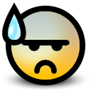 emoticon - stunned